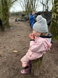 NectonFS's tweet image. A fire with smores to end our Forest club this term. A relaxed and creative atmosphere, reflecting on our time in this space so far. A sense of contentment runs through the group with conversations around the fire to sweet marshmallow smiles.