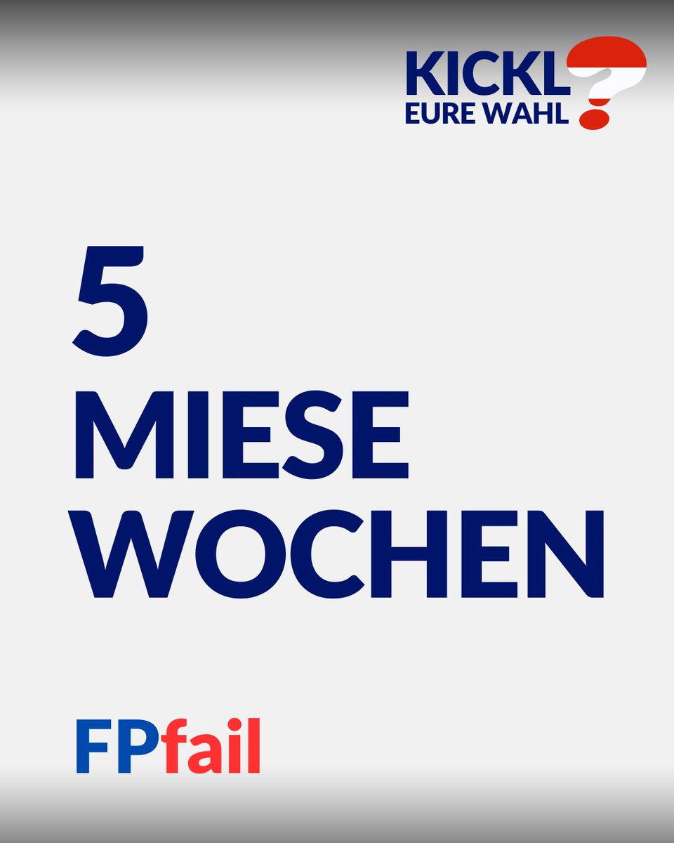 junos_at's tweet image. Heute hat Kickl offiziell aufgegeben – keine Einigung mit der ÖVP, kein Regierungsauftrag mehr. Viel Show, null Ergebnis. Klassisch FPÖ eben ❌ #Koalitionsverhandlungen