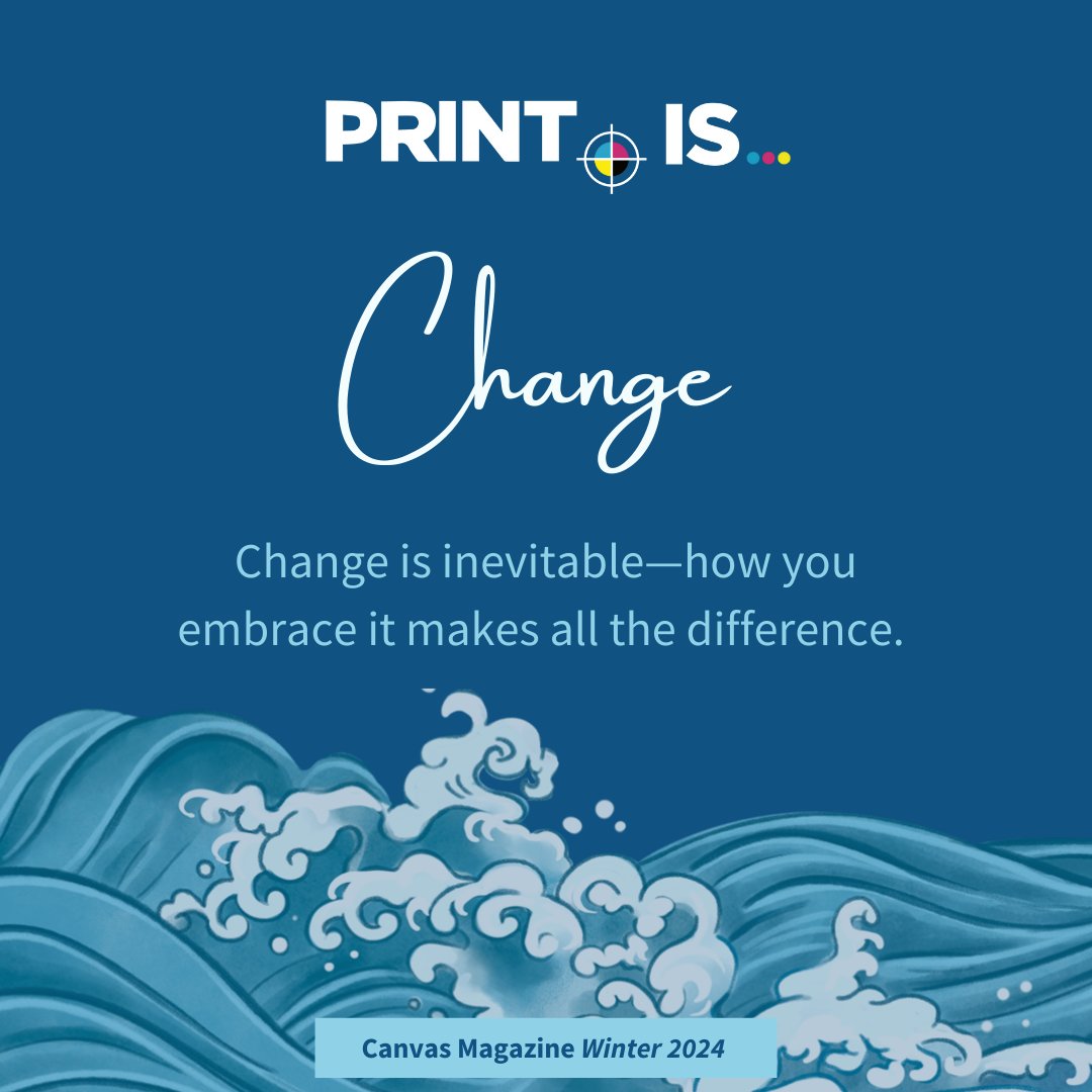 Some companies innovate, others hesitate, and the best strike a balance—adapting with agility while preserving what makes them strong. 💡
#PrintIs #PrintCarolinas #Canvas #WavesofChange #PrintisChange #CanvasMagazine