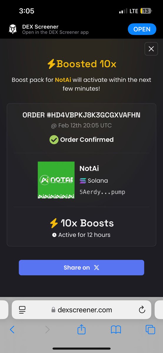 NOTAIonSolona's tweet photo. ✅Raids Incoming 

✅10x BOOST on DEX 

✅We’re active in TG 

We won’t stop until $NotAi is well known for it’s transparency and trust 🤝🔥 https://t.co/pzHQDkFlYH