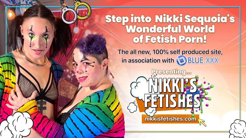 👀 Whoops! Someone opened up my new website, and it’s all my fetish porn! NikkisFetishes.com