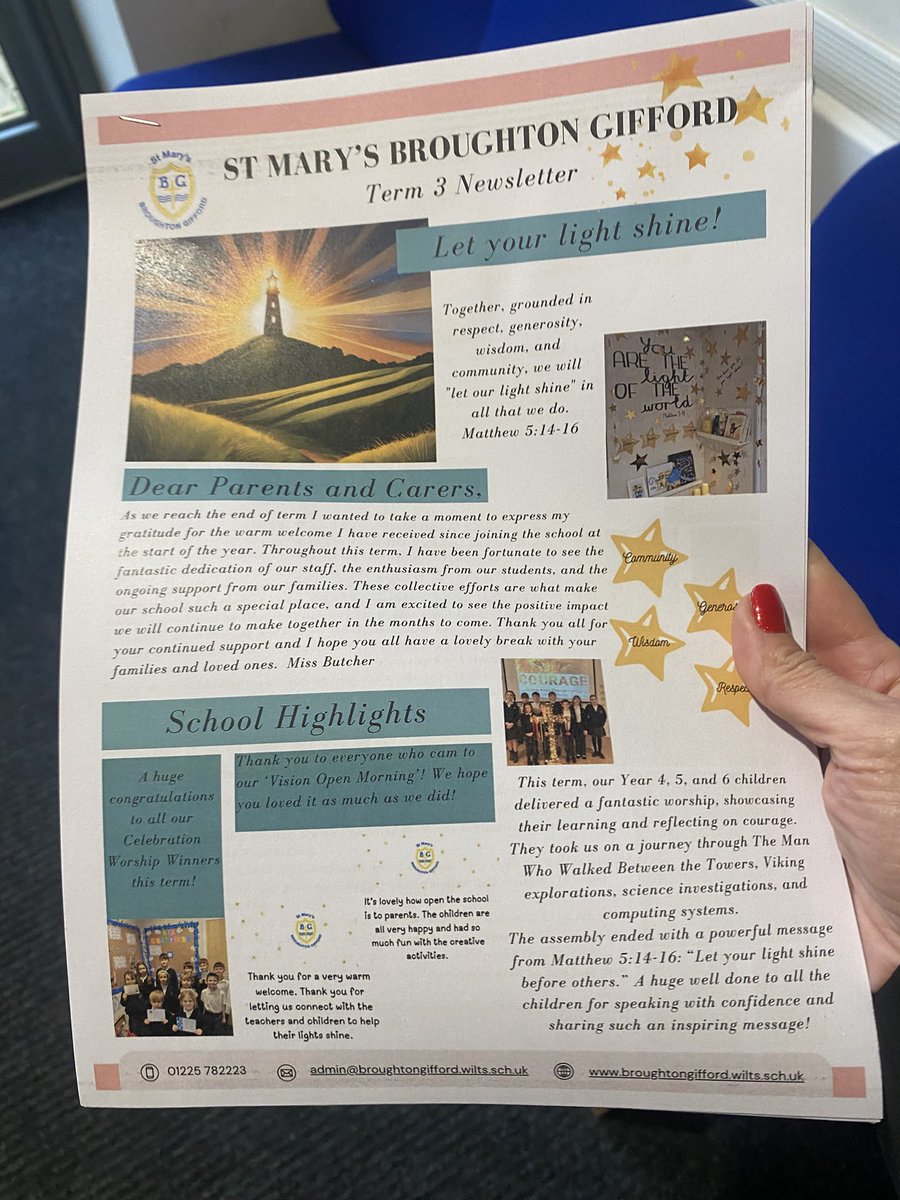 Vision in the environment reminding staff and children what this school has at its heart throughout every day. Great stuff <a href="/StMarysPrimary3/">St Mary’s Primary Broughton Gifford</a> <a href="/WhiteHorseFed/">The White Horse Federation</a> <a href="/SDBE_Update/">SDBE</a> #vision #values