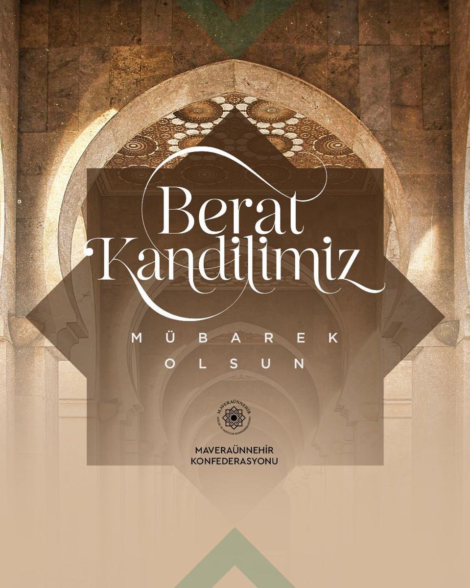 Berat gecesi, gönüllerimizi birlik ve kardeşlik duygularıyla aydınlatan, affın ve rahmetin müjdelendiği müstesna bir gecedir. Bu mübarek zaman diliminde, dualarımız ümmetin selameti ve huzuru için olsun.

Berat Kandilimiz mübarek olsun.