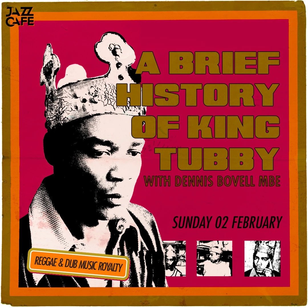 <a href="/DubMaestro1/">Dennis Bovell</a> honours the legendary King Tubby with the help of Haseeb Iqbal and <a href="/JamieRodigan/">Jamie Rodigan</a> during an unforgettable night at The Jazz Cafe.
✍️: Alfie Pike
🔗: v13.net/2025/02/a-brie…
#DennisBovell #KingTubby #HaseebIqbal #JamieRodigan #TheJazzCafe