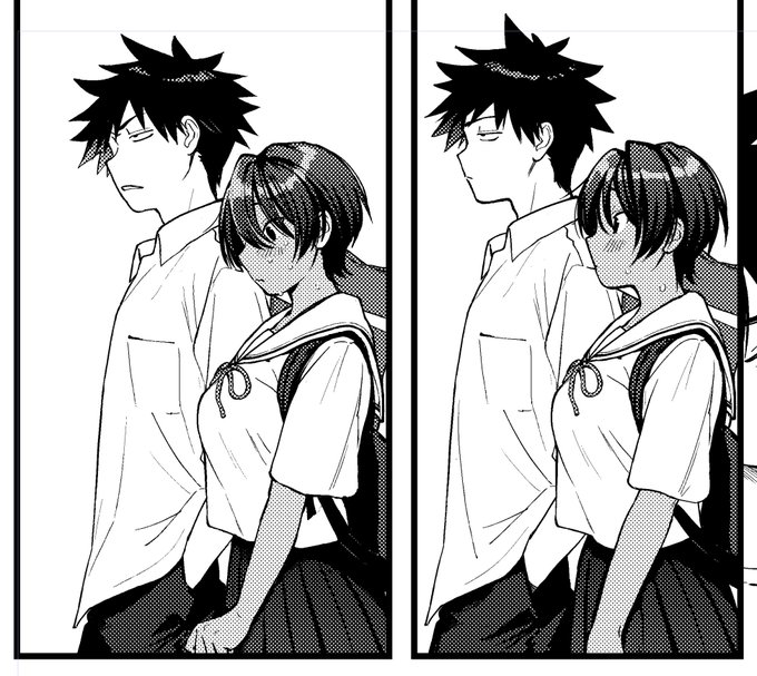 かわいい横並び 