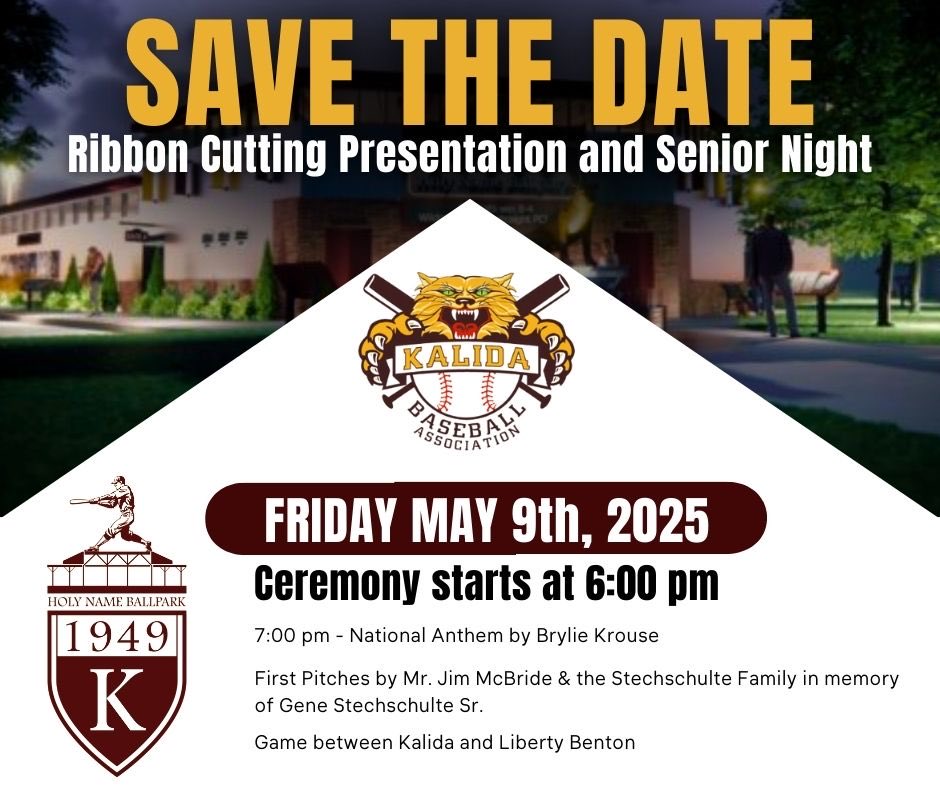 St Michael Holy Name Ballpark Ribbon Cutting Ceremony!