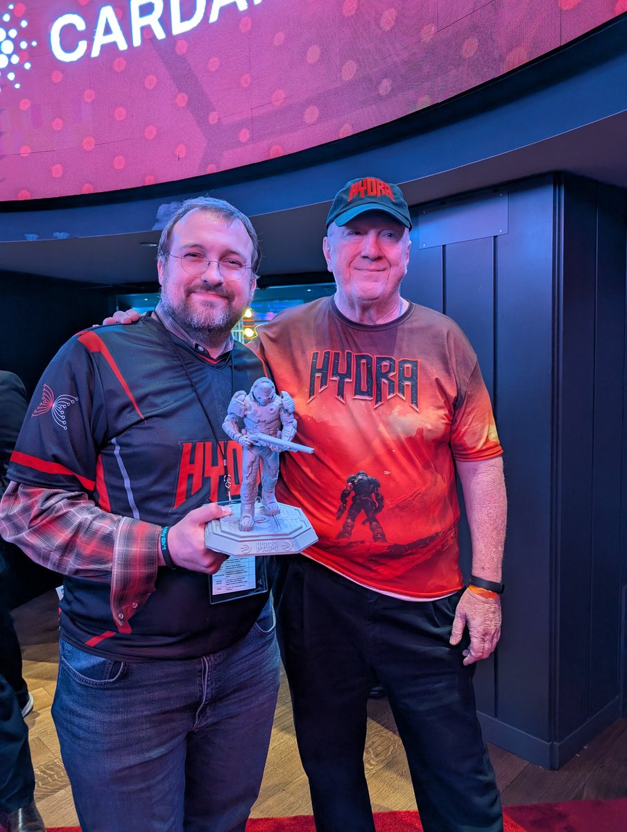 Carda Station (@carda_station) on Twitter photo It would be great to include the Doom gaming demonstration showcasing Hydra tech in that "decentralization and gaming" conversation, <a href="/TrymBruset/">Trym 🎾</a> & <a href="/IOHK_Charles/">Charles Hoskinson</a>. Look for the demonstration at Bitcoin in Vegas in May, <a href="/MetaMona_/">MetaMona.eth</a> ! It would be great to include the Doom gaming demonstration showcasing Hydra tech in that "decentralization and gaming" conversation, <a href="/TrymBruset/">Trym 🎾</a> & <a href="/IOHK_Charles/">Charles Hoskinson</a>. Look for the demonstration at Bitcoin in Vegas in May, <a href="/MetaMona_/">MetaMona.eth</a> !