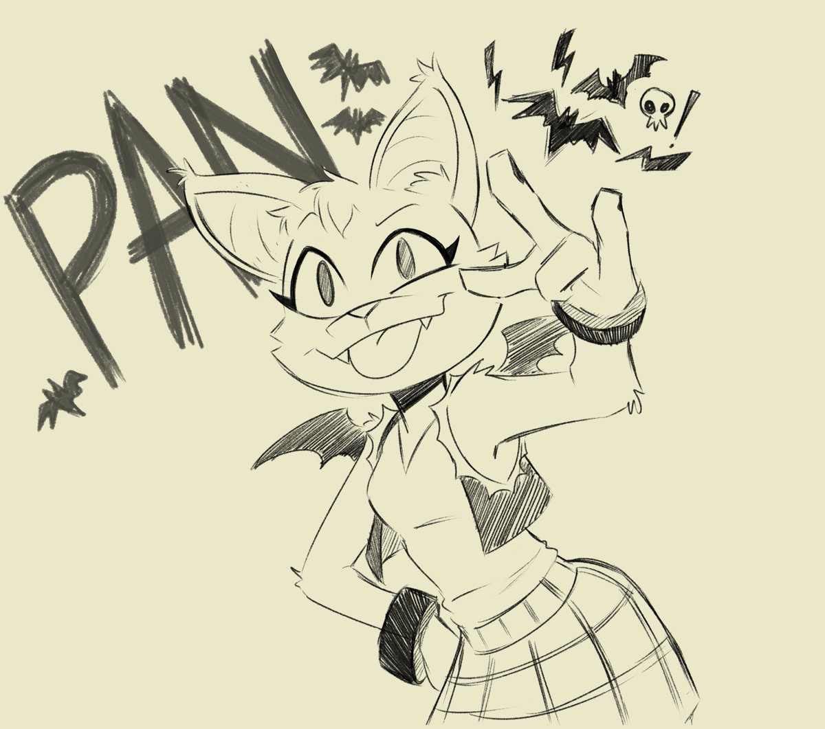 Fanart de la murcielaguita de <a href="/Epic_YoKe/">YoKe, the collective hallucination</a> 🦇