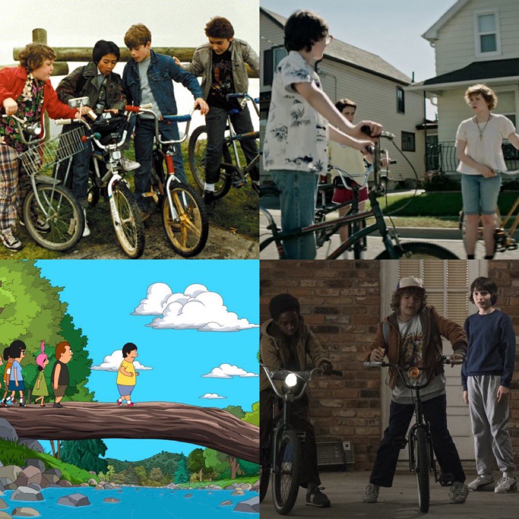 THE FORT X STRANGER THINGS
Kids on bikes.
1988 Setting. 
A crashed UFO.
Mysterious millionaire.
Duplicate neighborhood.
Creepy mansion w/ a hedge maze.
Both dangerous &amp; bumbling henchmen.
First crushes.
Ever seen the Bob’s Burgers ep Stand by Gene? Same idea.
#MG #SF #questpit #Q