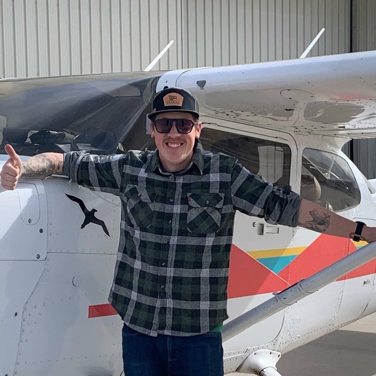 DelSolAviation's tweet photo. Congratulations to the newest Commercial Pilot, Vaughn Carty! ✈️

CFI Tyler Daniels https://t.co/945TlJOg4D