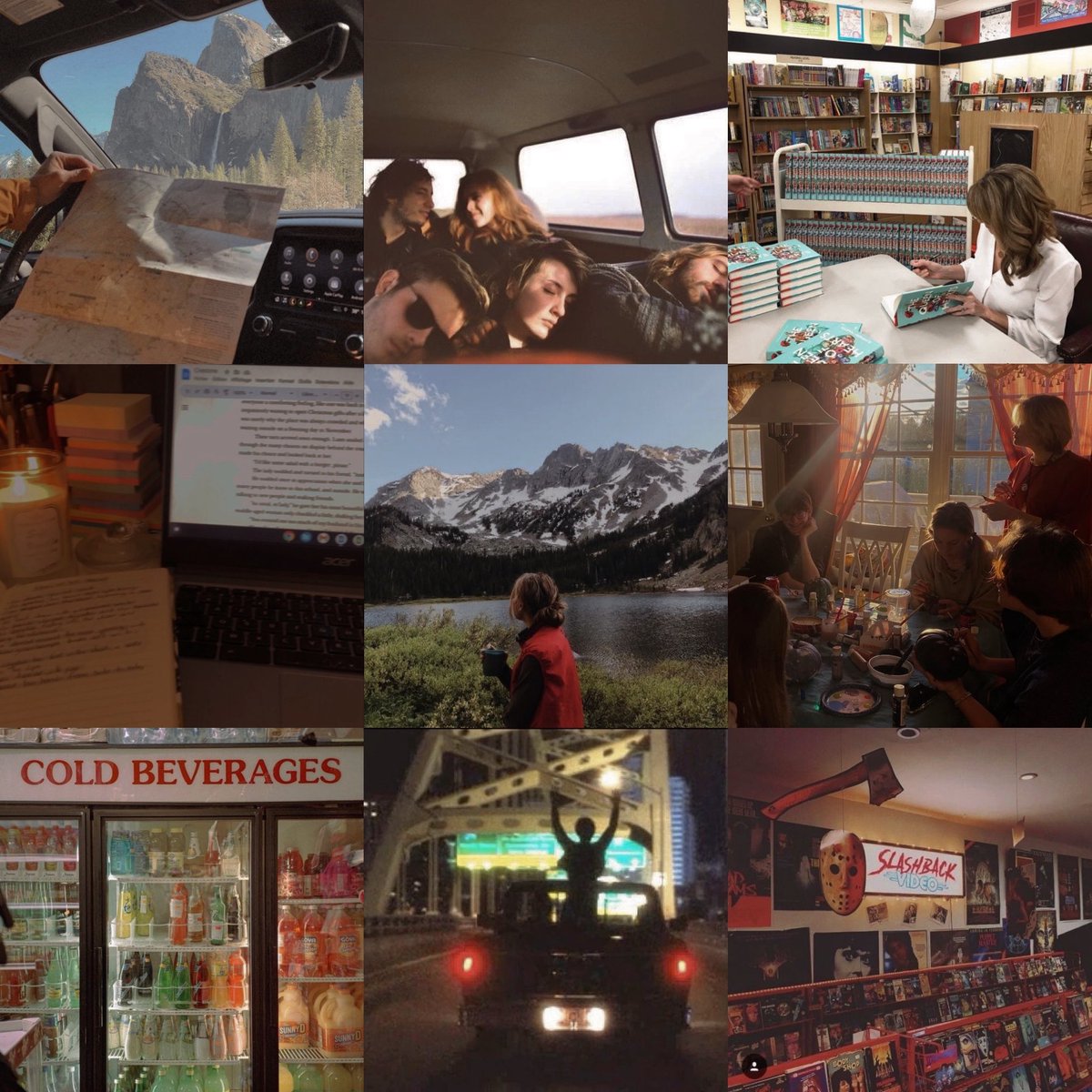 Paper Towns X Fangirl 

A girl sets off on a road trip with her internet besties to confront the author who plagiarized a fanfiction she wrote.

🌲Young adult
🚙childhood best friends to lovers 
☕️ grief &amp; anxiety representation  
🥞 gas station snack debates

#questpit #W #YA