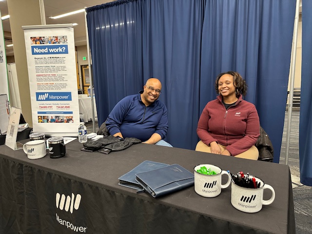 WCC_Careers's tweet photo. Happening NOW! The #CareerFair is in full swing, and employers are on campus and ready to recruit—despite the snowy weather! Don’t let the snow slow you down—bundle up, grab your resume, and head over to make valuable connections.
#CareerFair #NowHiring #Networking
@washtenawcc https://t.co/sOwrrgrjPV