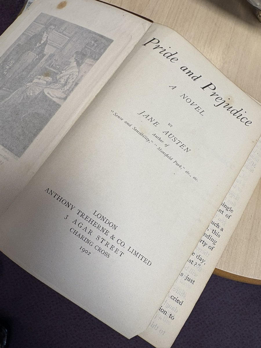 emma johnson (@aemmarose) on Twitter photo The <a href="/StLeonardsYork/">St Leonards Hospice</a> eBay team provide another outlet for donated items. Today’s find was a 1902 copy of Pride & Prejudice…. Just think of the hands that have held this book before it’s been donated to us- keep your eyes peeled if you want to own this 🧐 The <a href="/StLeonardsYork/">St Leonards Hospice</a> eBay team provide another outlet for donated items. Today’s find was a 1902 copy of Pride & Prejudice…. Just think of the hands that have held this book before it’s been donated to us- keep your eyes peeled if you want to own this 🧐