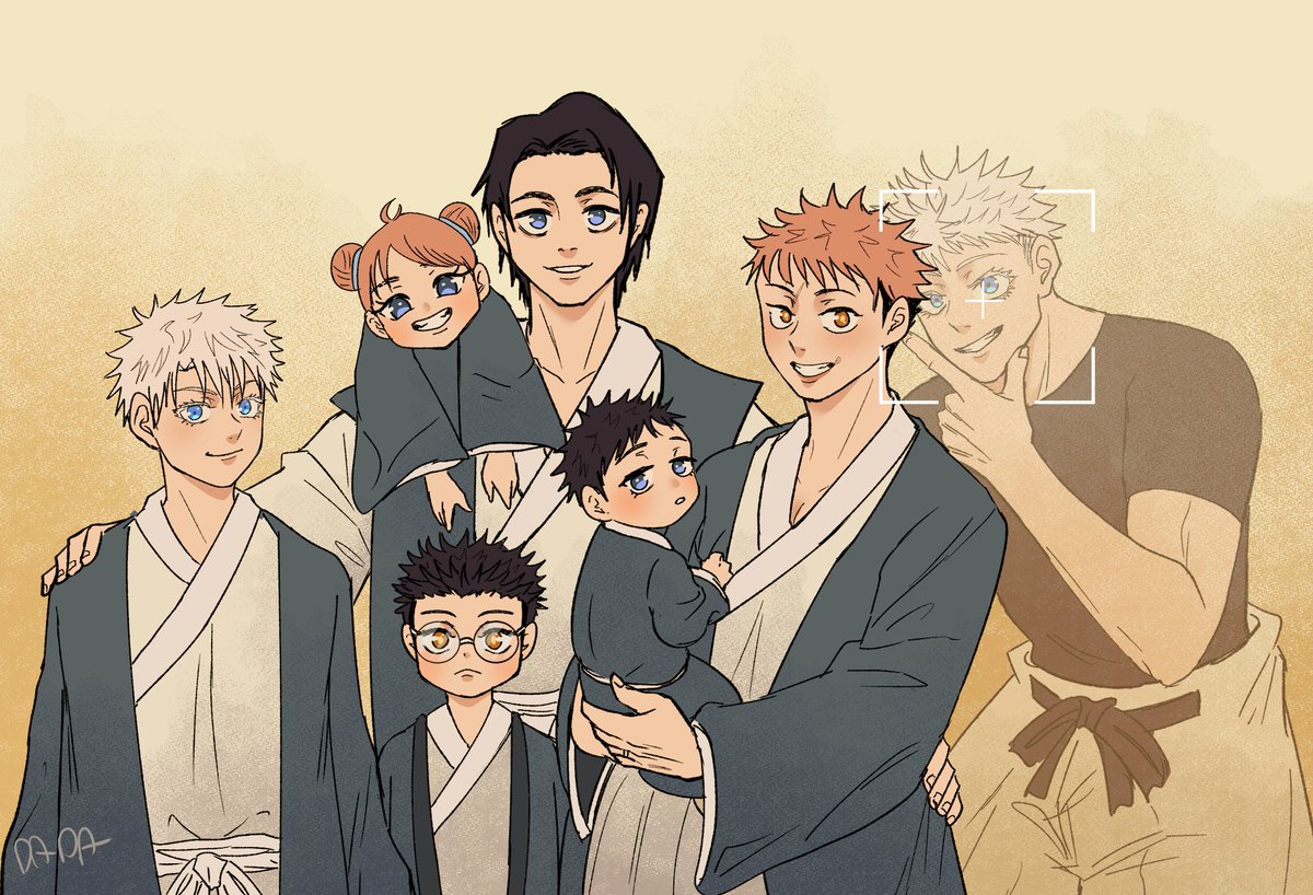 gereyon's tweet photo. Photo of the okkotsu family 😱
#โกะยู #goyuu #五悠 #yutayuji https://t.co/32fpIiGBWy