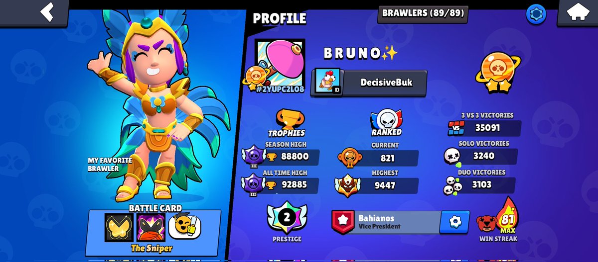 Eu e o Buk estamos em busca de um 3 Player para jogar os campeonatos desse ano.
RT+ Like❤️
Forma de contanto: Pv do Twitter.