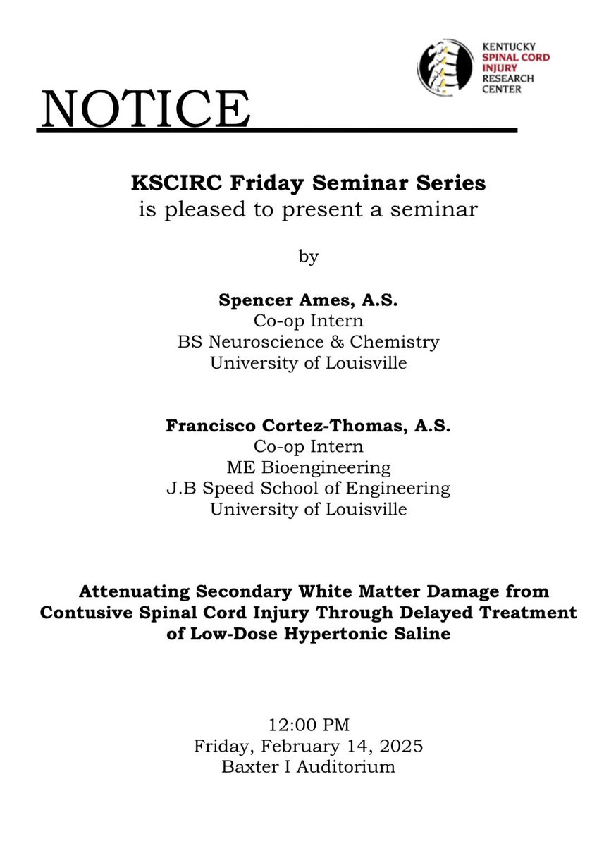 Join us this Friday for the KSCIRC Seminar Series!