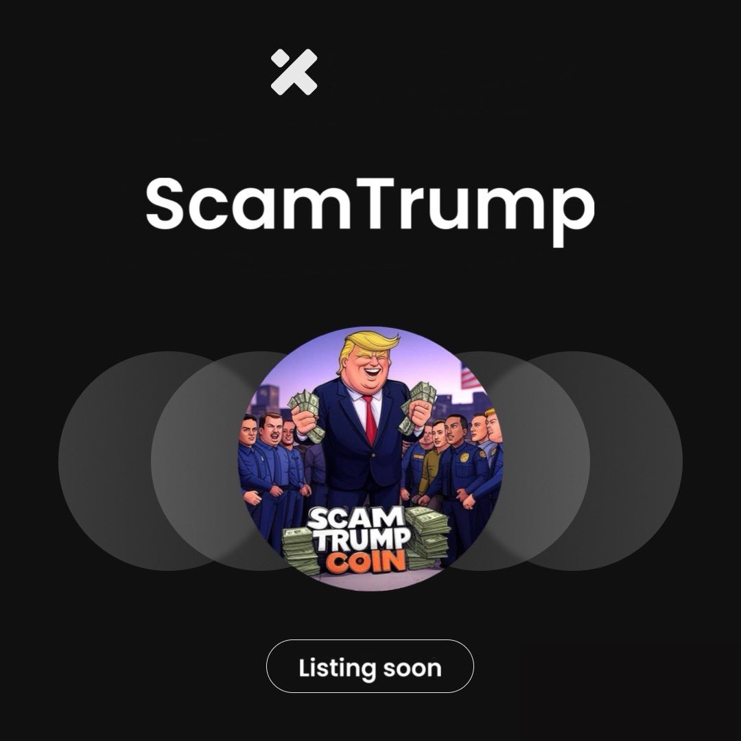 ScamTrumpCoin's tweet image. 🚨 IT’S HAPPENING! 🚨

#ScamTrump is officially getting listed on a major CEX! 🔥

The exchange starts with “X”—can you guess? This is just the first step in our mission to expose the biggest scam in crypto history 💸❌

They thought they could get away with it. They thought no…