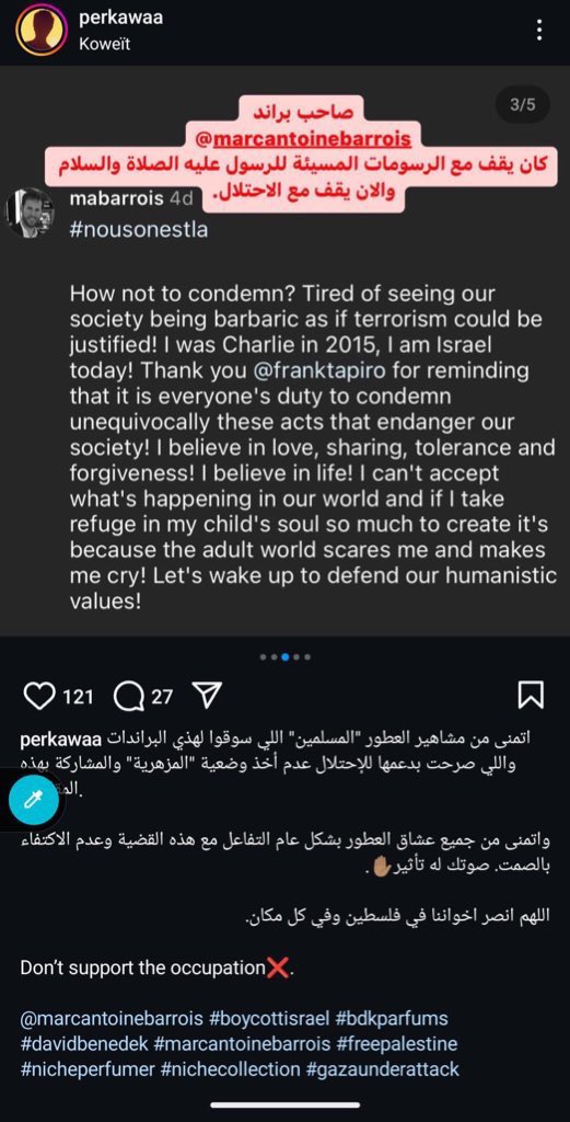 Just a reminder to boycott BDK and Marc Antoine Barrois 🚨