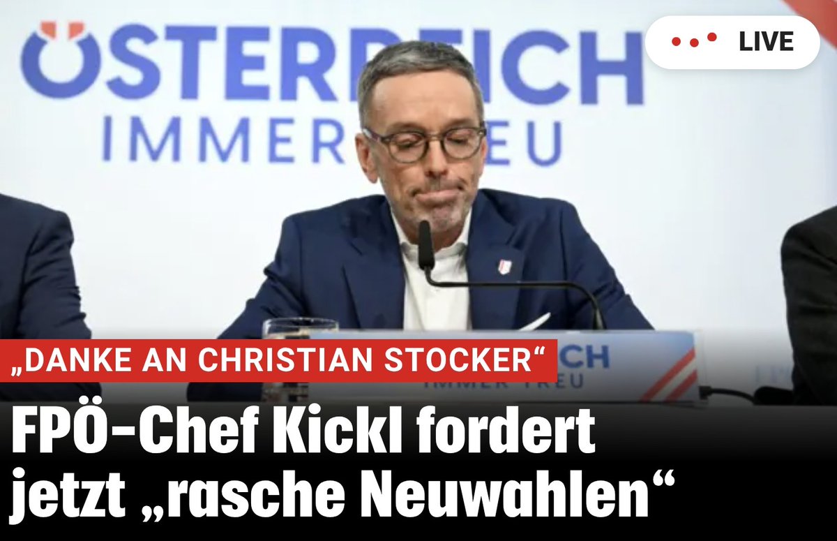 Herbert Kickl hat gewonnen, hat er doch ohne wenn und aber seine Wahlversprechen verteidigt. 
Seinen Wählern treu zu bleiben war ihm wichtiger als der Posten des Bundeskanzlers.
Herbert Kickl, ein Garant für Ehrlichkeit und Integrität. 👍