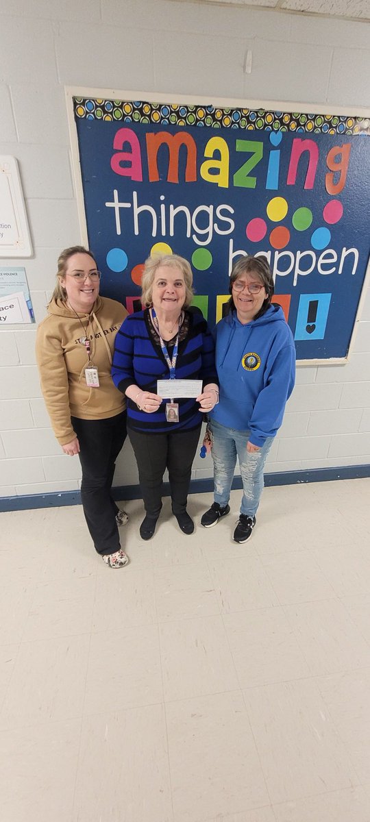 Thanks to the South Woodside Community Centre for the donation towards our breakfast program. These ladies are doing great things in our community and help our kids daily. 
#JaneWebber #StephanieKenny #SWES #Southwoodsidecommunitycentre