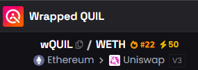 ✅ 2.1 major release around the corner - enables third party apps on Q mainnet
✅ Quorum Messenger continues to gain traction
✅ Q Inc fundraising round coming to a close
✅ Two-way QUIL/wQUIL bridge coming with 2.1 - enables native QUIL on exchanges
✅ AI on CPUs with comparable
