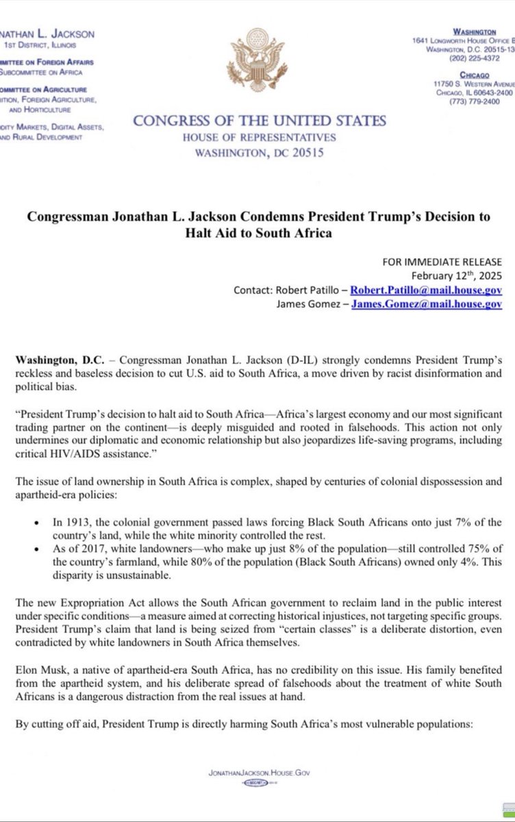 iskunka's tweet image. U.S. Congressman Jonathan L. Jackson cooking Elon Musk in that second last paragraph. Lies were being spread, but the truth is slowly gaining momentum 🔥 🔥