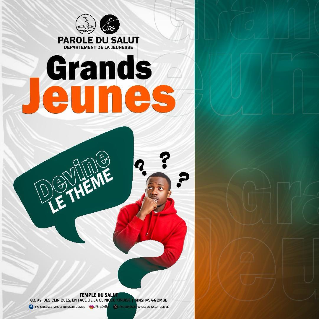 Jeunesse Parole du Salut Gombe tweet media