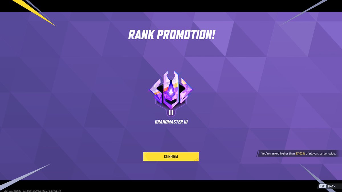 Haven't really been active but I hit Grand Master in Marvel Rivals! Lets go!