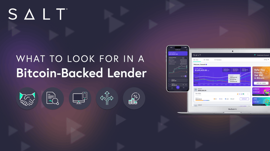 ATHena_DeFi's tweet photo. Looks like @SALTLending is changing the game for #Bitcoin backed loans!

Do you know what to look for in a lender? Take a look at this article and stay informed! 

Keep your $BTC and access liquidity right away!

Read here: https://t.co/W2YJ1KrSH4

#CryptoLoans #Finance #SALT https://t.co/F1V9WqfHX7