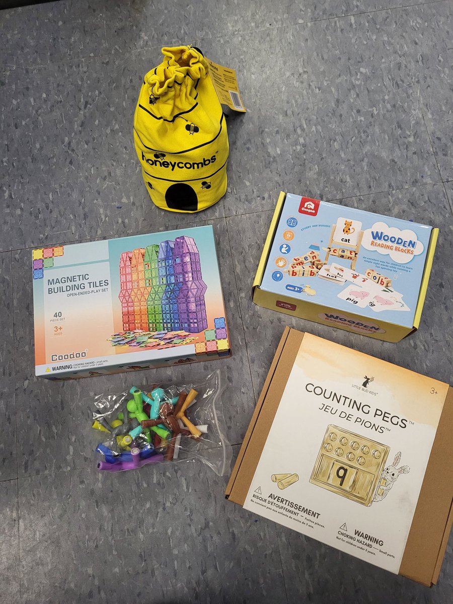 A HUGE thank you to <a href="/SBAParents/">St Brother Andre Parent Council</a> (council) for your donations to each classroom.  The 🐢 &amp; 🐅 classes were able to purchase all these amazing resources for our Kinder classes.  YOU make a difference! <a href="/StBrAndreOCSB/">St. Brother Andre School</a> <a href="/OttCatholicSB/">Ottawa Catholic School Board</a> #ocsbBeCommunity