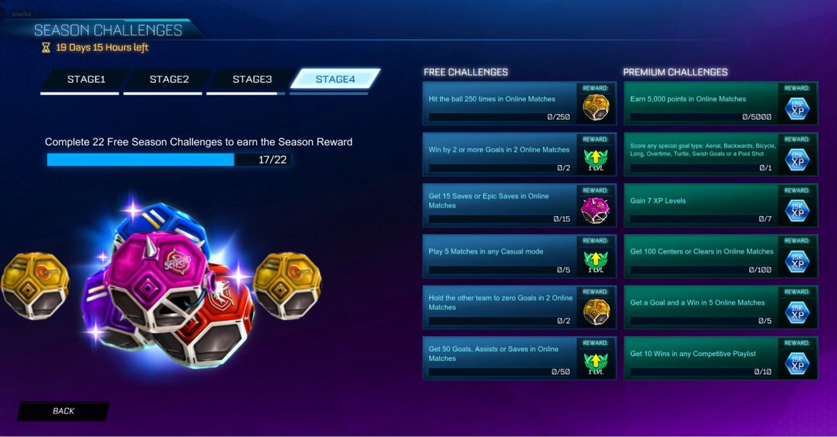 Scrake_Killer (@scrake_killer) on Twitter photo Hey <a href="/RocketLeague/">Rocket League</a> <a href="/EpicGames/">Epic Games Store</a> hear me out, we would like these drops added to the upcoming season rewards. 👍 Hey <a href="/RocketLeague/">Rocket League</a> <a href="/EpicGames/">Epic Games Store</a> hear me out, we would like these drops added to the upcoming season rewards. 👍