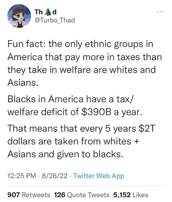Literally Shaking (@mashaloo) on Twitter photo <a href="/EndWokeness/">End Wokeness</a> We’ve already been paying reparations, in fact if anything blacks owe us. <a href="/EndWokeness/">End Wokeness</a> We’ve already been paying reparations, in fact if anything blacks owe us.