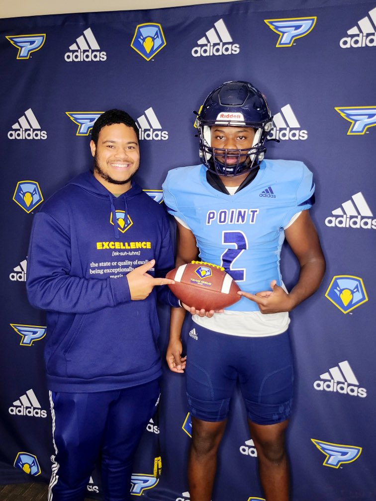KSmithLawson's tweet image. I’m blessed to receive an offer from @PointFootball after a GREAT visit‼️@NE_Ok_HS_Sports @GoMVB @ExpoRecruits @RecruitGeorgia @One11Recruiting @CoachPerrone @NFHS_FB_Recruit @8ManExtreme @CoachDixon3975 @coachzeiders