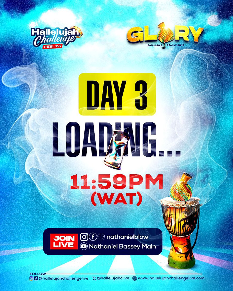 Please ! If you are not ready to DANCE &amp; PRAISE, tonight is NOT for you. Something massive will happen tonight ! But if you are ready ! Set your alarms and get your praise on.