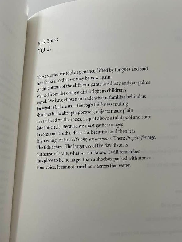 “To J.” by Rick Barot (<a href="/BarotRick/">Rick Barot</a>)

NEW from Issue 13 ✨