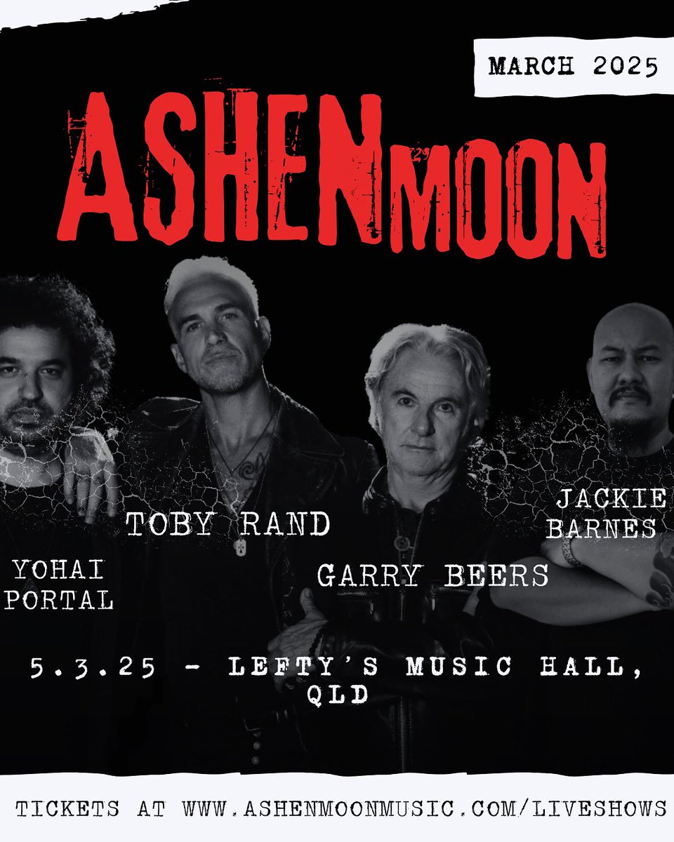 3 Weeks Till The First <a href="/AshenMoonMusic/">AshenMoon</a> Show Hits Australia! Brisbane Up First 🤘 

Get Tickets Today: tickets.oztix.com.au/outlet/event/e….