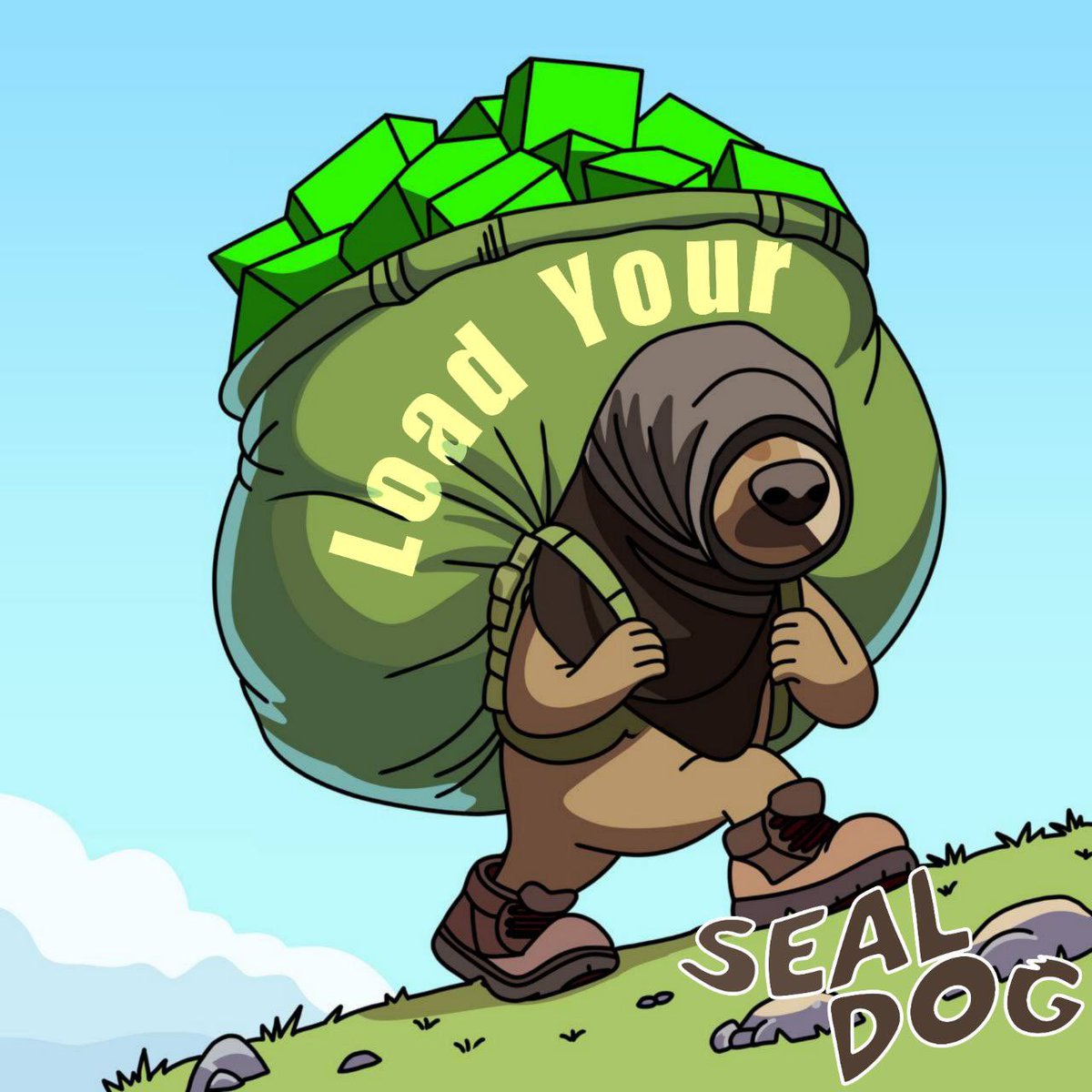 DaClub_'s tweet image. @SealDogSui will be there till the end. This dog is making a comeback and is poised for 1B+ . We are the #WIF of #SUI

#TheTowelStaysOn