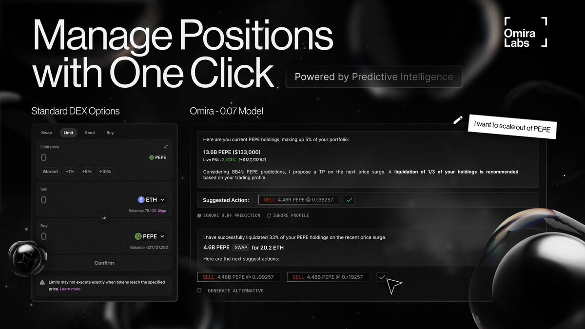 In a dynamic market such as low cap cryptocurrencies, managing your portfolio can be a challenging task.

With the help of 0.07’s personalized recommendations, based off both your trading profile and B.B4’s predictions— the task is made simple.

Limit orders are a crucial part of