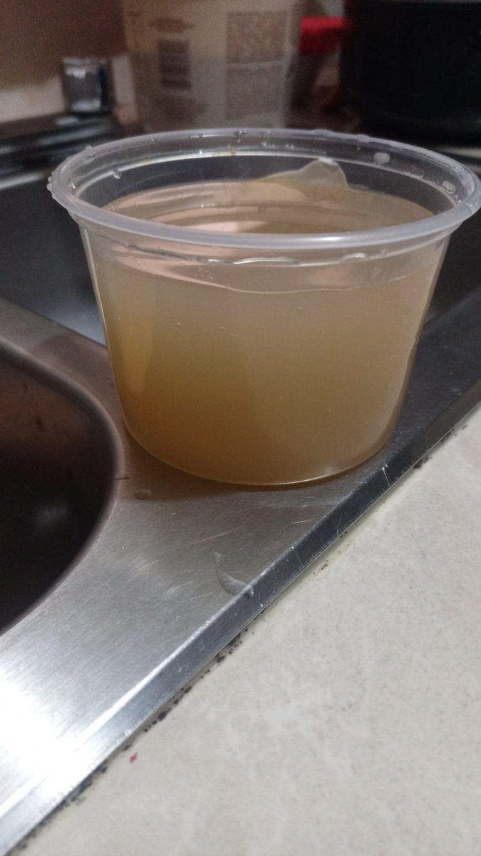 denaalonso's tweet photo. @ayd_monterrey  así el agua en García, parece de tamarindo... https://t.co/IPM6CiOoC6