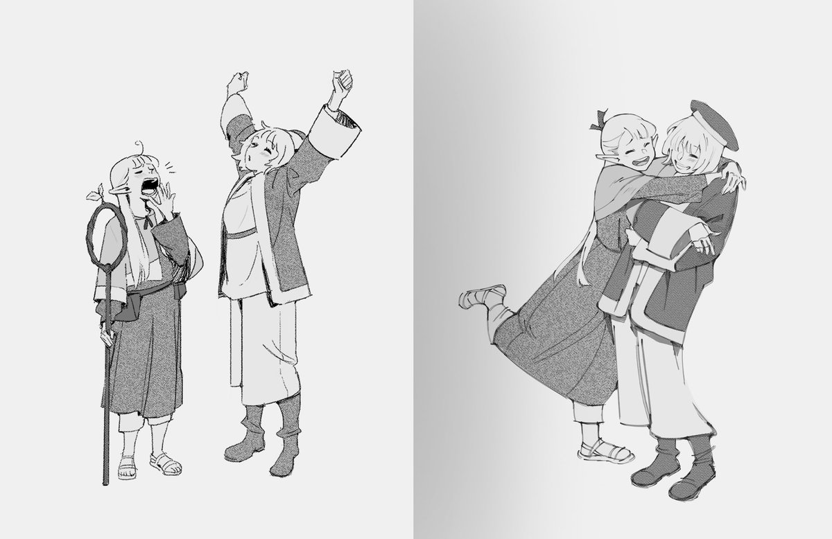swandraws's tweet photo. DUNGEON MESHI 🩷 FARCILLE ZEET https://t.co/UulOu6iHps