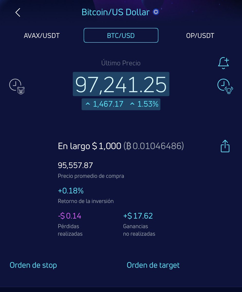 Así va la historia…🔥 Está operación lleva abierta 13 días, si no operarse  en #Quantfury, hubiese pagado $48 dólares en tarifas 🎯 Ese largo en # bitcoin lo abrí en $101.721 dólares, le