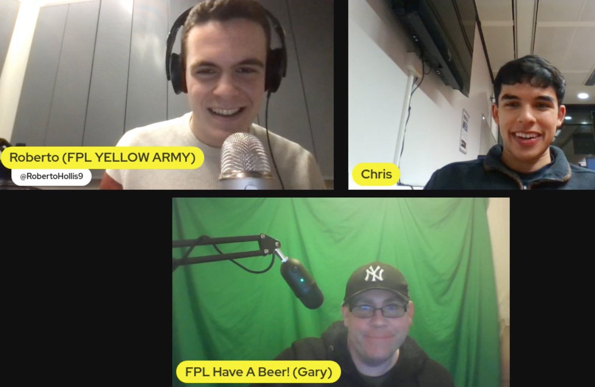 RobertoHollis9's tweet photo. Just recorded a really enjoyable @TFIT_POD with the legend @FPLHaveABeer, looking ahead to Double Gameweek #GW25! 💪

Make sure that you check it out #FPLCommunity, when it drops at 8am Thursday morning!#FormIsTemporary #TFITPod

Follow the podcast here:👇
https://t.co/AwV2fgACBi https://t.co/DBLTh10H7z
