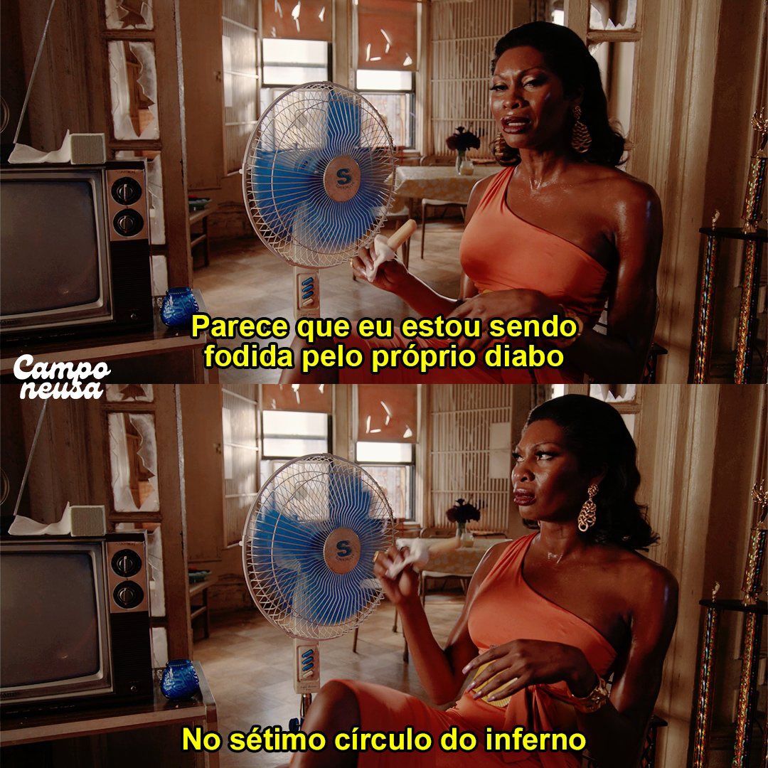 odaradeverdade's tweet photo. Sensação térmica: 
Elektra no episódio 2x09 da série POSE https://t.co/E5JNq96uf5
