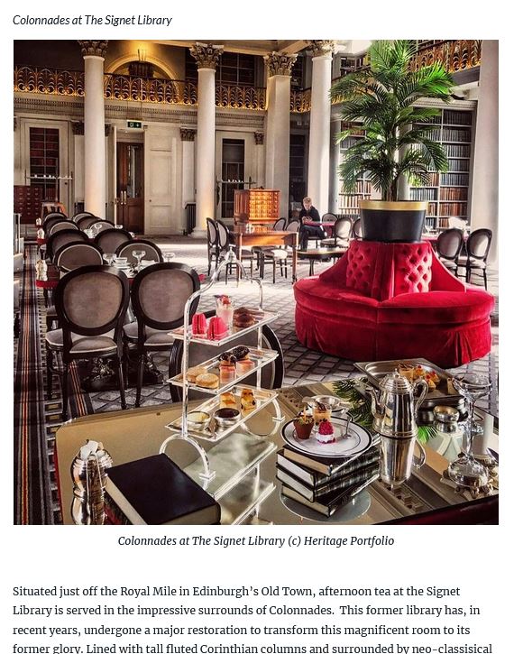 🍰 Afternoon tea in #Edinburgh? Discover the best hotels &amp; cafés for a luxurious tea experience. ☕ Discover them all by owning our guide! #LuxuryTravel #fiercelyfussy amzn.eu/d/6S81GnU