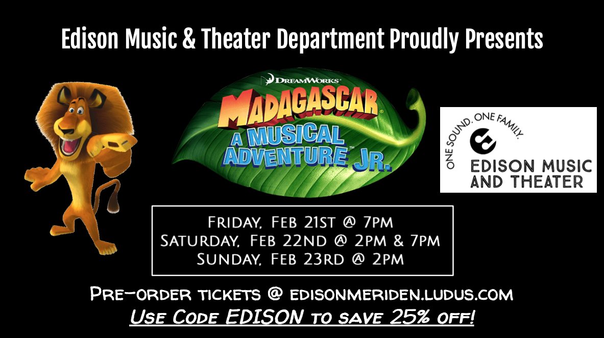 Edison Music and Theater tweet media