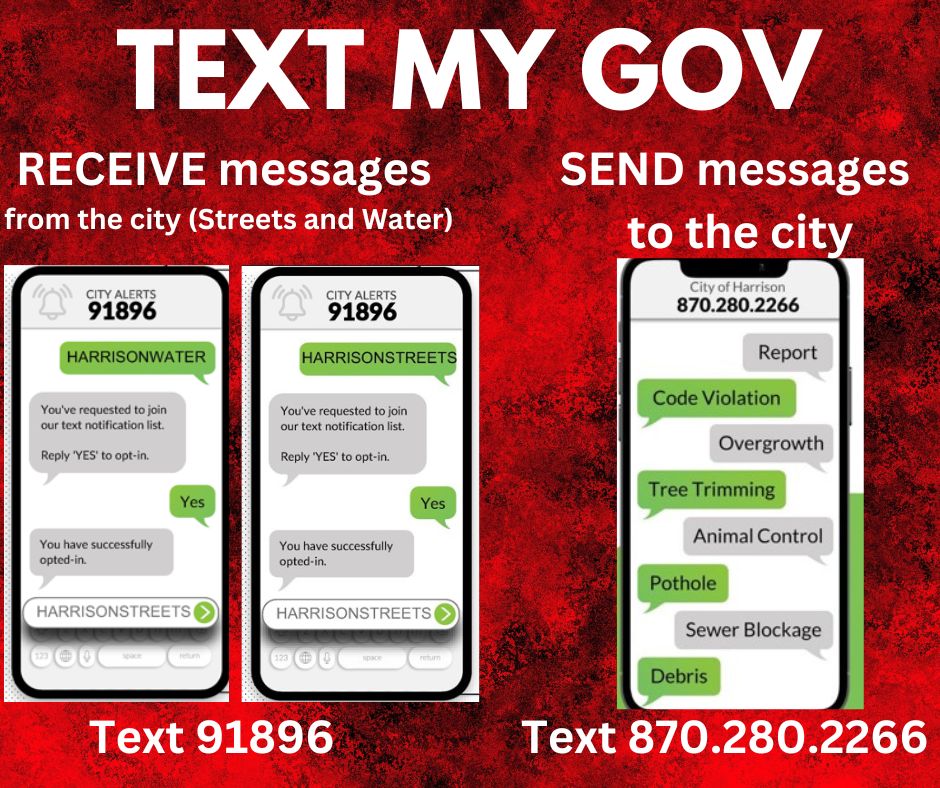 CityHarrisonAR's tweet photo. Need to tell the city something important? https://t.co/Is8tr380qR