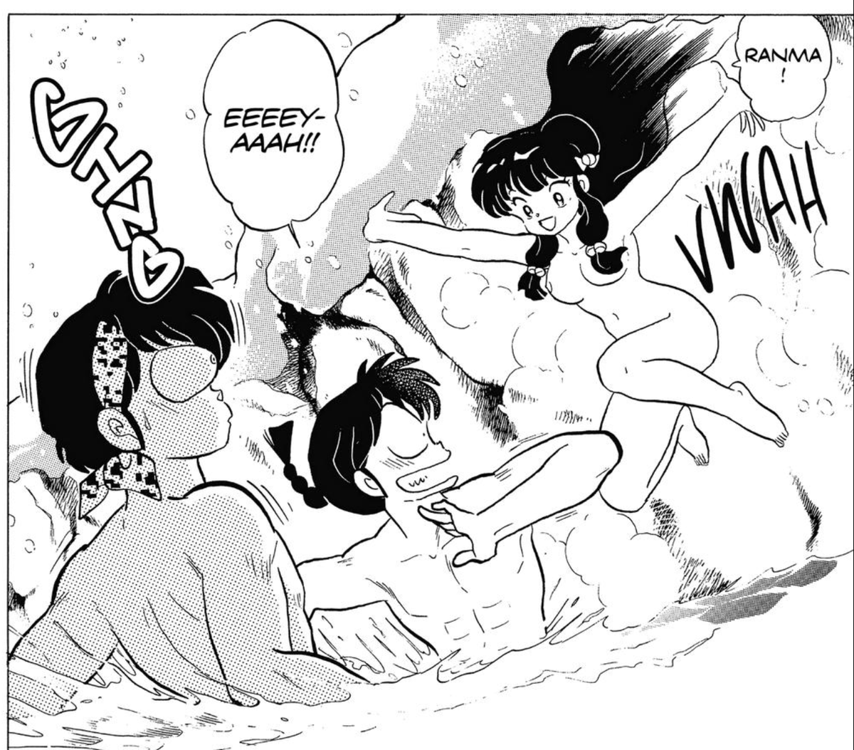 sailorblossoms's tweet photo. things ryoga and shampoo have in common as suitors: they both invade personal spaces the most (using their curses) their affections don't just fluster but legit freak out akane (when she's aware) and ranma, they represent what they fear in men and women respectively... https://t.co/jSzdRSMhVH