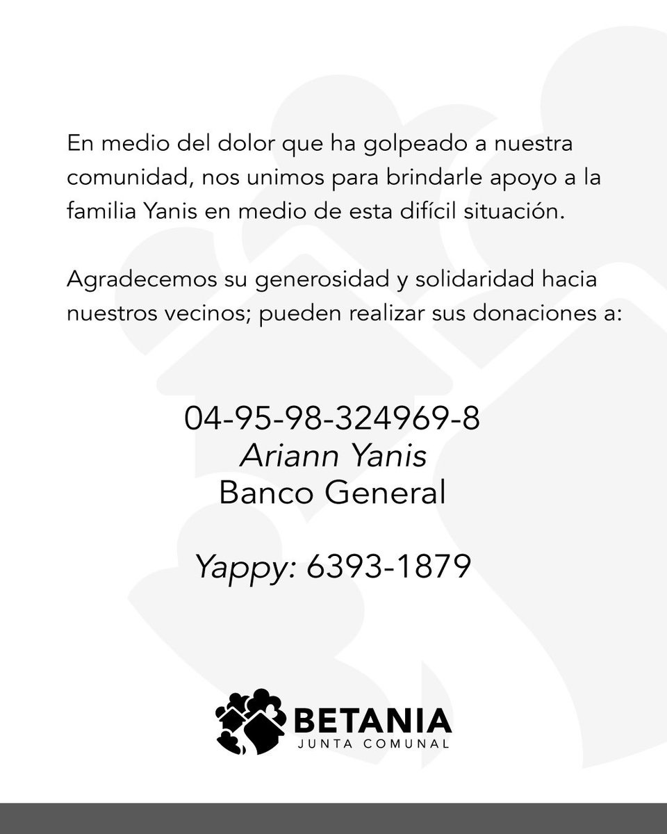 Junta Comunal Betania tweet media