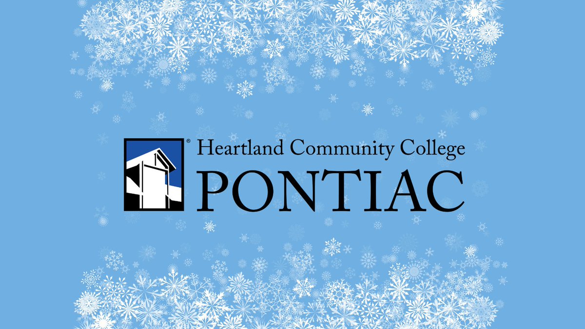 Heartland Pontiac ONLY will close at 4:30 today, February 12, due to severe weather. All evening classes at this location ONLY are canceled. Check Heartland.edu for updates.