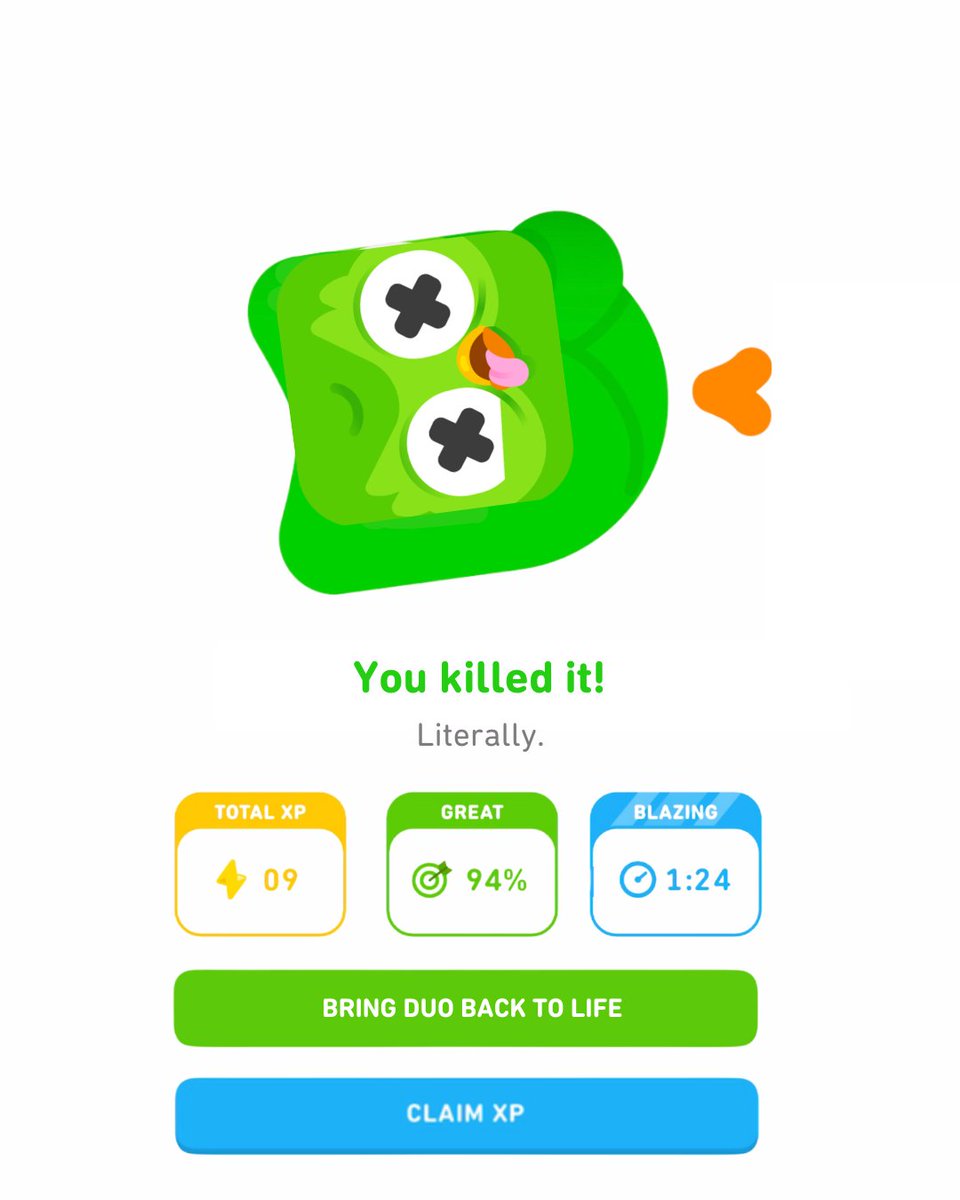 Duolingo tweet media